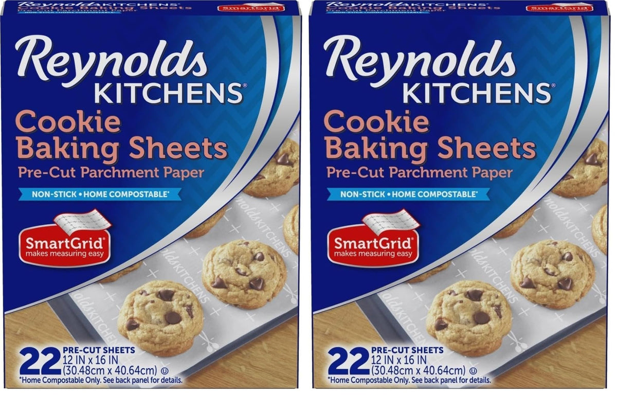 Reynolds Baking Sheets / 22 Count (Pack of 2) / White Parchment