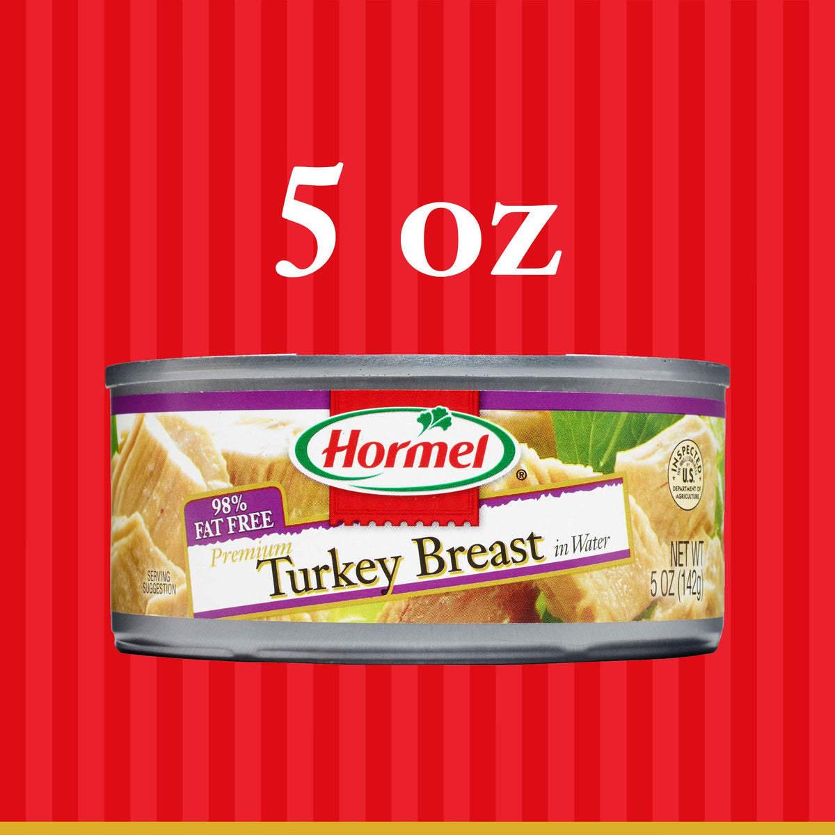 Hormel Turkey Breast / 5 Ounce (Pack of 12) / 12 Spiced Meat