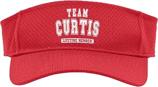 Team Curtis Lifetime Member Family Last Name Sport Sun Visor