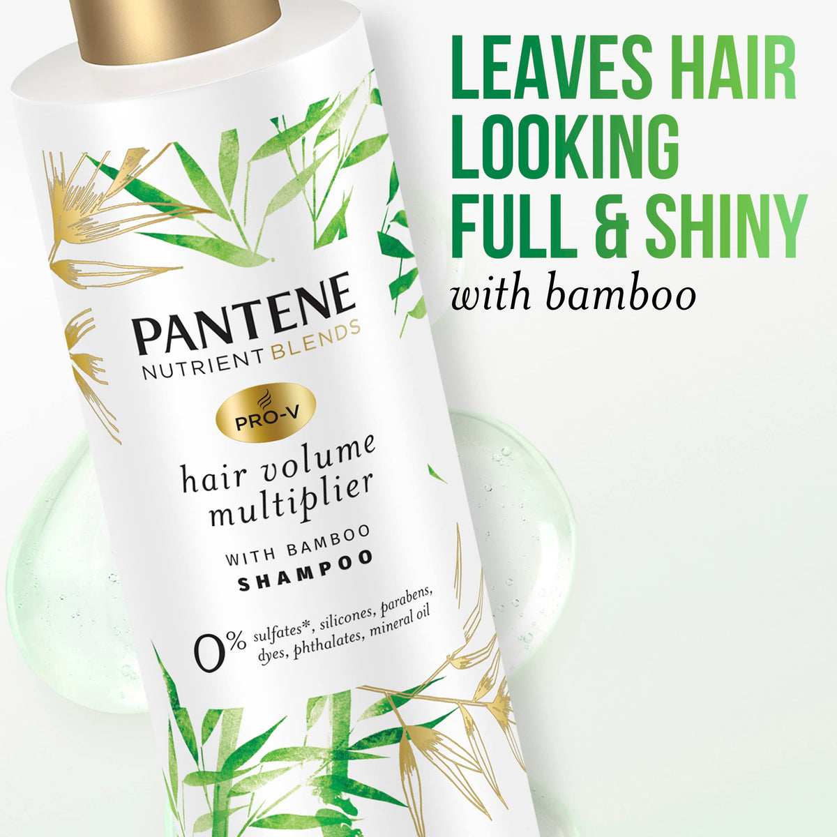 Sulfate Free Shampoo by Pantene – 9.6 Fl Oz (Pack of 1)