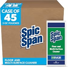 Spic and Span Floor & Multi-Surface Cleaner, Liquid Packets (3 oz, 45 pack)