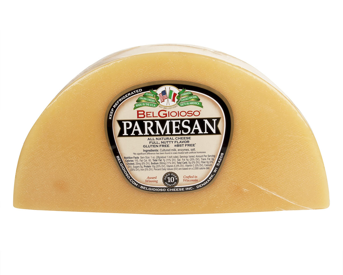 Cheese Half Wheel Parmesan Aged by – 12 Pound
