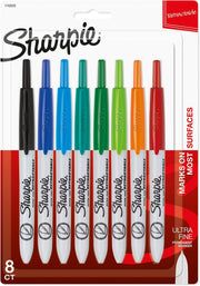 Sharpie 1 Count (Pack of 96) / 8 Count Assorted / 8-Assorted Permanent Markers