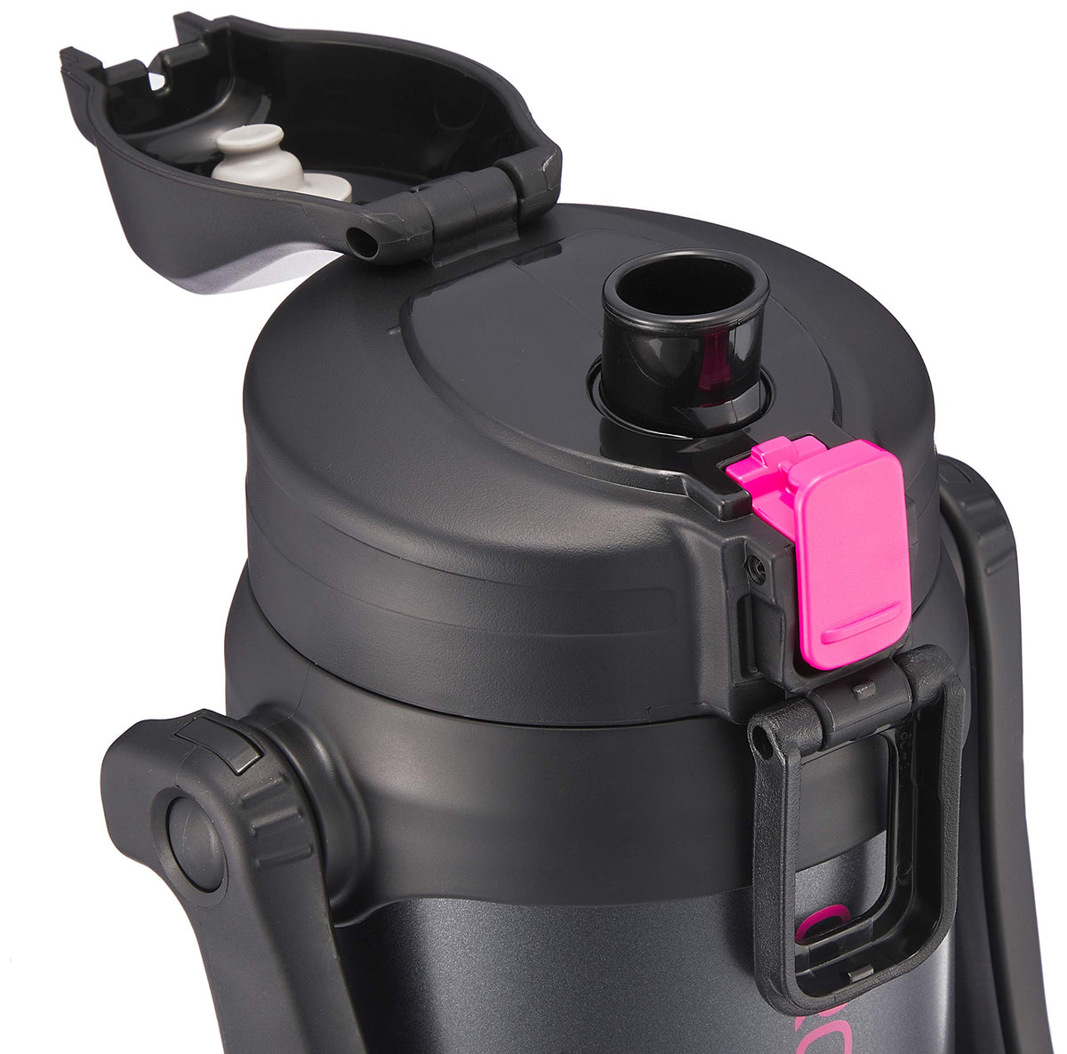 SD-BD20-BP20-BP2060ml Water Bottle by Zojirushi – 69.7 Ounces, 2.06 liters, Stainless Steel, pink black