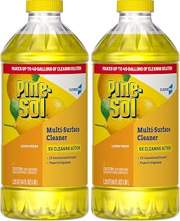 Pine-Sol CloroxPro Multi-Surface Cleaner, Lemon Fresh, 40 fl. oz. (Pack of 2)