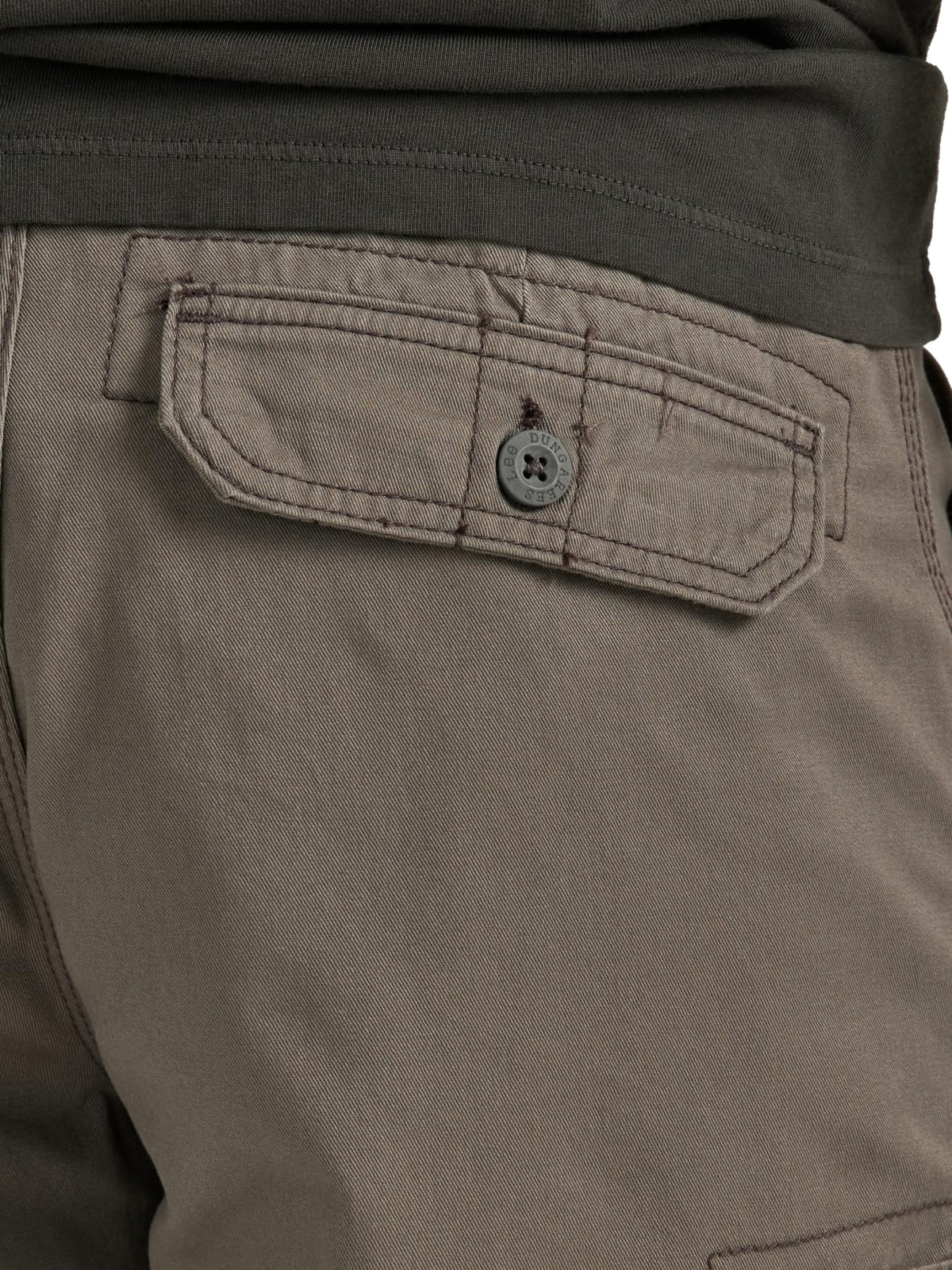 Big & Tall Dungarees Belted Wyoming Cargo Short by Lee – 50, Cotton, Vapor, Model 22829