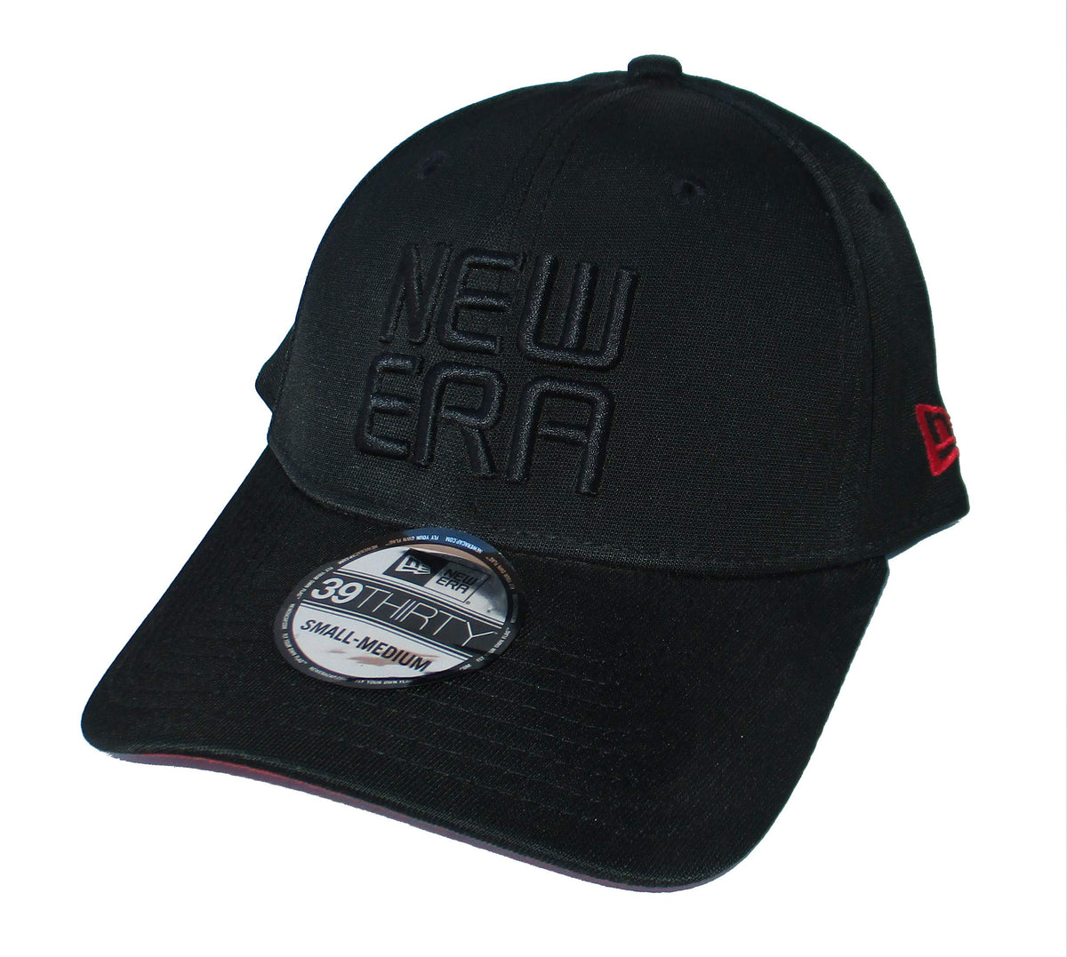 Small/Medium Flex Fit Hat Cap - Black by New Era – 92% Polyester, 8% Spandex, Black