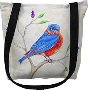 TY1050M 16 x 16 in. Dicks Blue Bird Tote Bag - Medium