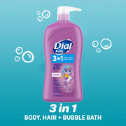 Body Wash 32 oz & Kids 3-in-1 Bath 32 oz Bundle by Dial – Pack of 2