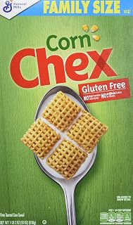 Chex CornBreakfast Cereal, Gluten Free, 18 oz (Pack of 8)