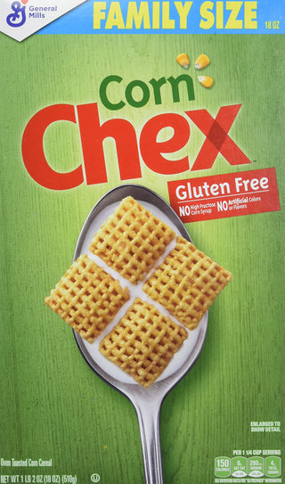 CornBreakfast Cereal by Chex – 18 Ounce (Pack of 8), Pack of 8, Model S-PL-8964