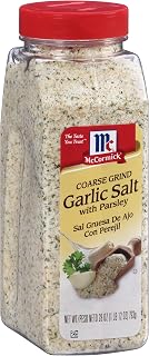 McCormick Coarse Grind Garlic Salt With Parsley, 28 oz