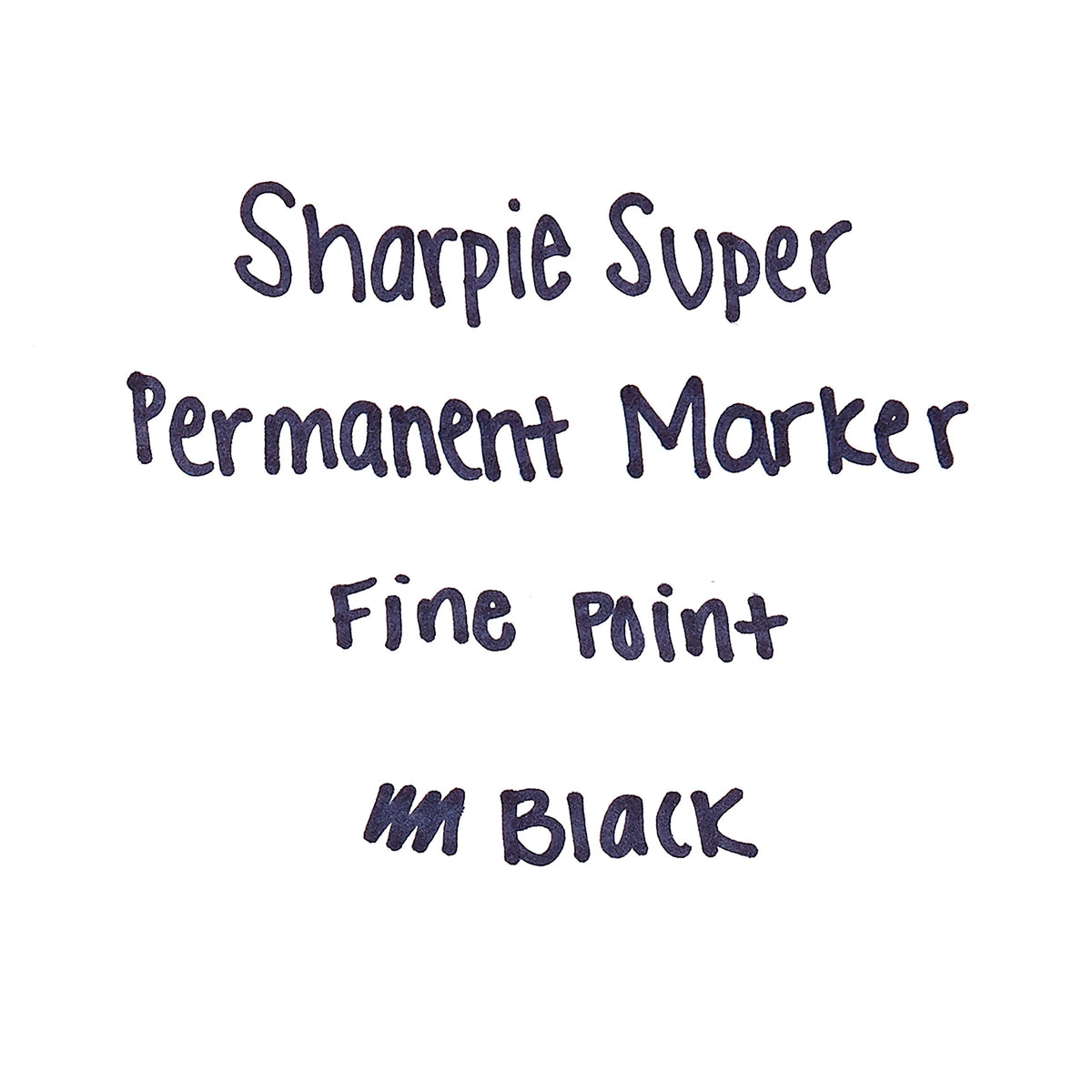 Sharpie 1 Count (Pack of 1) / Permanent,Fine / Black Permanent Markers