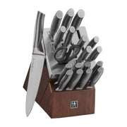 J.A International Graphite 20-pc Self-Sharpening Block Set by HENCKELS – 20-pc, Stainless Steel, Brown, Pack of 20, Model 17633-020