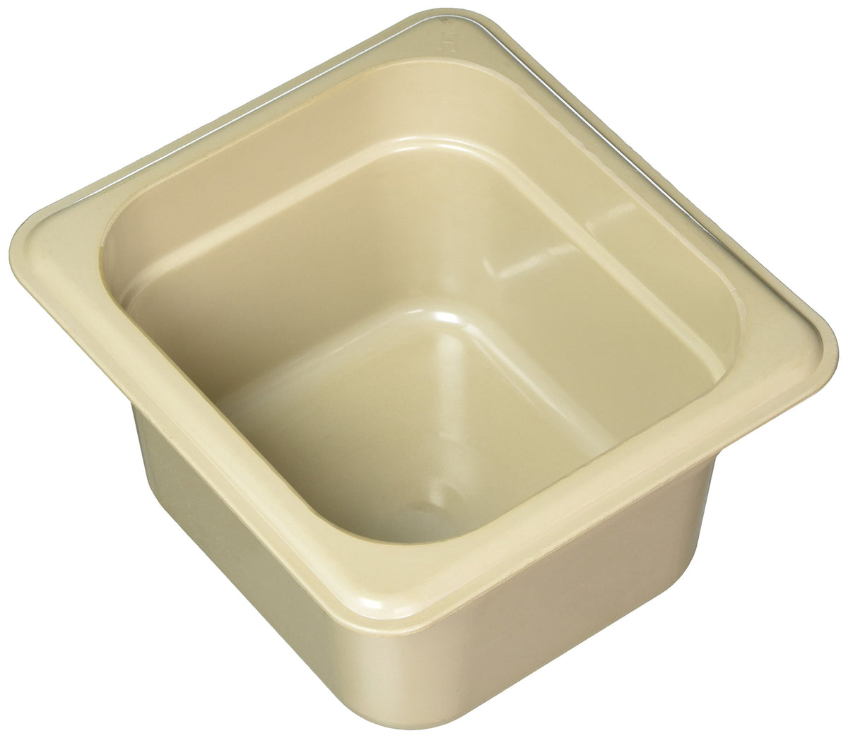 64HP150 Amber 1/6 Size High Heat 4" H-Pan by Cambro – 4.0 inches, Polycarbonate, Amber, Model AHT31062