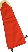 San Jamar CTP24 Cool Touch Puppet Oven Mitt Heat Protection up to 500° F, 24" Length, Red