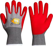 Superior Glove Waterproof Winter Work Gloves – Insulated Strong Grip Nitrile Palms – Puncture Cut Resistance