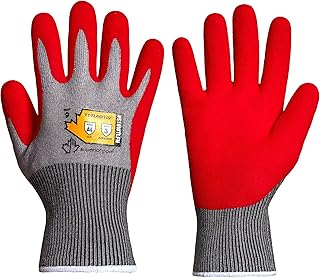 Superior Glove Waterproof Winter Work Gloves – Insulated Strong Grip Nitrile Palms – Puncture Cut Resistance