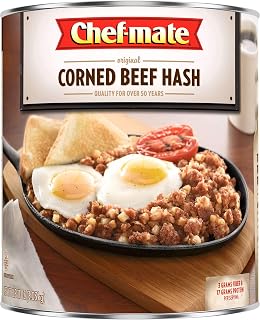 Chef-mate Chef Mate Corned Beef Hash Entree 6 Case 96 Ounce