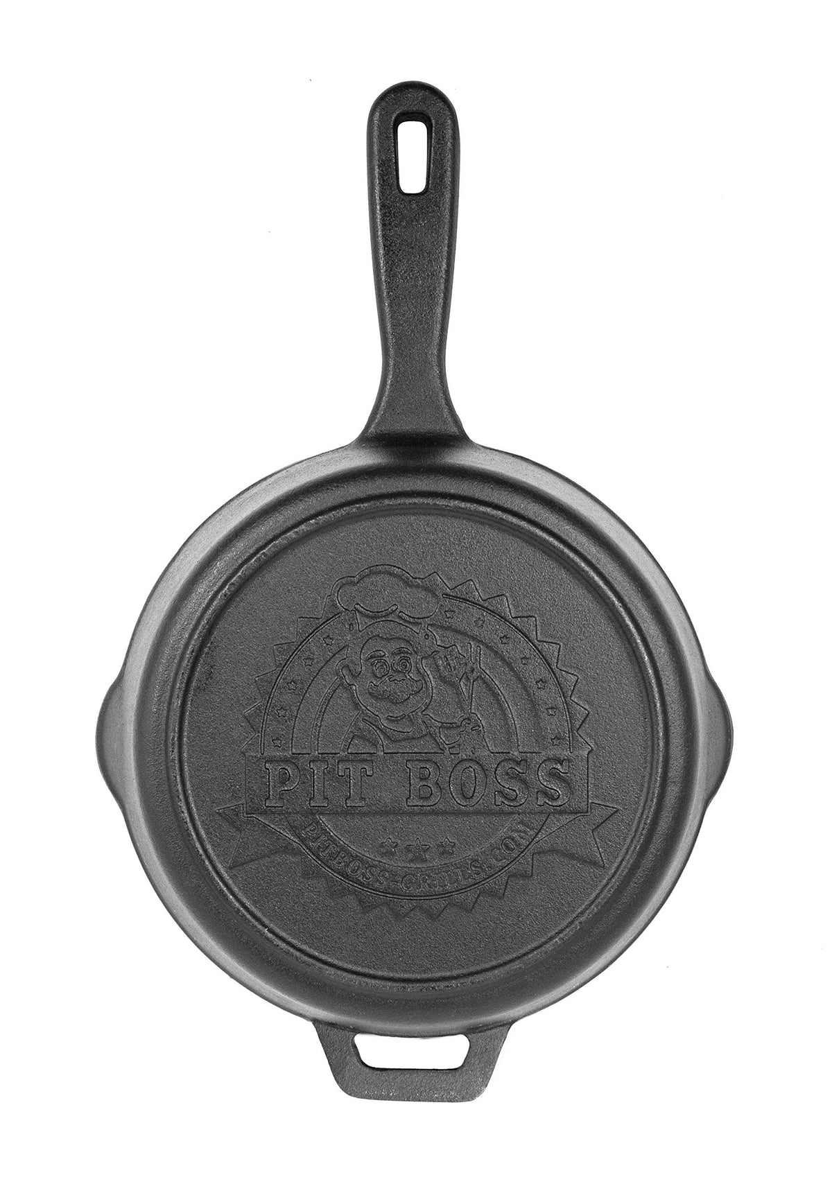 6 Piece Cast Iron Starter Kit by PIT BOSS – 10 inch, 12 inch, 10 inch camp oven, Cast Iron, Black, Pack of 6, Model 68016