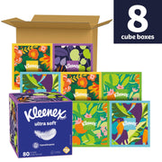 Kleenex White / 80 Tissues (Pack of 16) / Modern Box Tissues