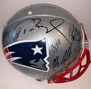 2018 Super Bowl Patriots Team Signed Helmet signed by 31 Brady JSA Beckett BAS - Autographed NFL Helmets