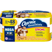 Charmin white / 12 Count (Pack of 1) / 12 Paper & Plastic