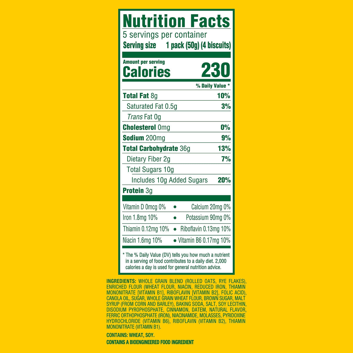 Belvita Cinnamon Brown Sugar / 1.76 Ounce (Pack of 5) / Modern, Convenient, Visually Appealing Products