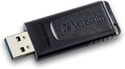 Verbatim 64GB Slider USB Flash Drive USB 2.0 Thumb Drive – Black