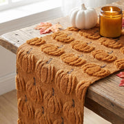 Artoid Mode Faux Fur Table Runner, 13 x 72 Inch, Caramel