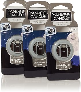 Yankee Candle MidSummer's Night Smart Scent Vent Clips 3-Pack