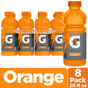 Gatorade orange / 20 Fl Oz (Pack of 8) / 1 Sports Drinks