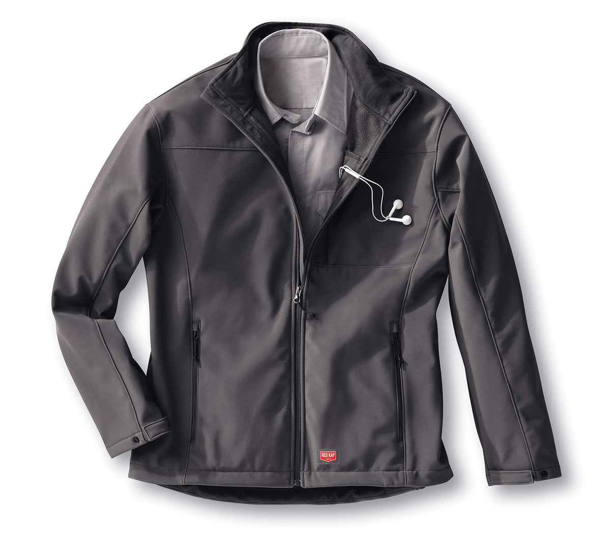 Red Kap 3X-Large / Charcoal / Deluxe Soft Shell Jacket Shells