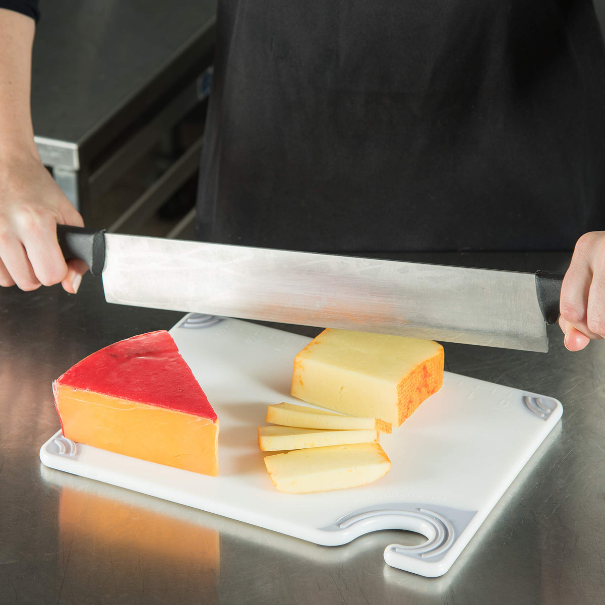 San Jamar White / 1 / 11.8"L x 8.8"W Cutting Boards