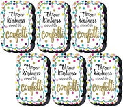 Teacher Created Resources Dry Erase Magnetic Whiteboard Eraser, Confetti, Pack of 6 (TCR77392-6)