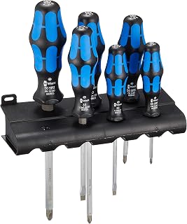 Wera 137801 33/50/6A Craft Foam Diamond Screwdriver Set