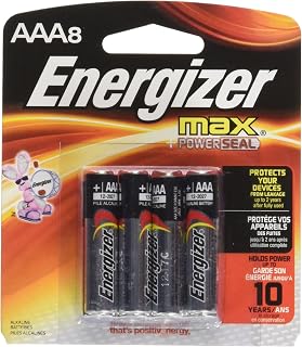 Energizer Eveready 05669 E92BP-8 AAA Battery