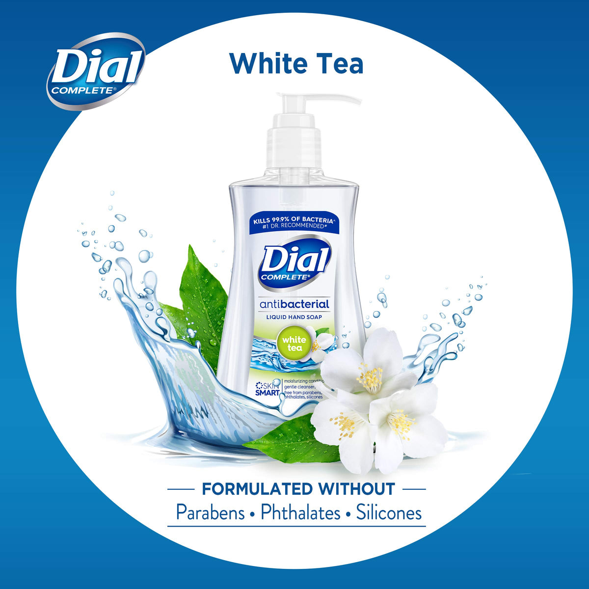 Antibacterial Liquid Hand Soap by Dial – 7.5 Fl Oz