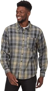MARMOT Fairfax Novelty Lightweight Flannel Long Sleeve Black 2XL