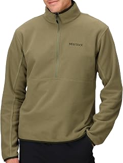 MARMOT Men's Rocklin 1/2 Zip, Lightweight Fleece Pullover Jacket