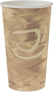 DART Solo 420MS-0029 20 oz Mistique SSP Paper Hot Cup (Case of 600)