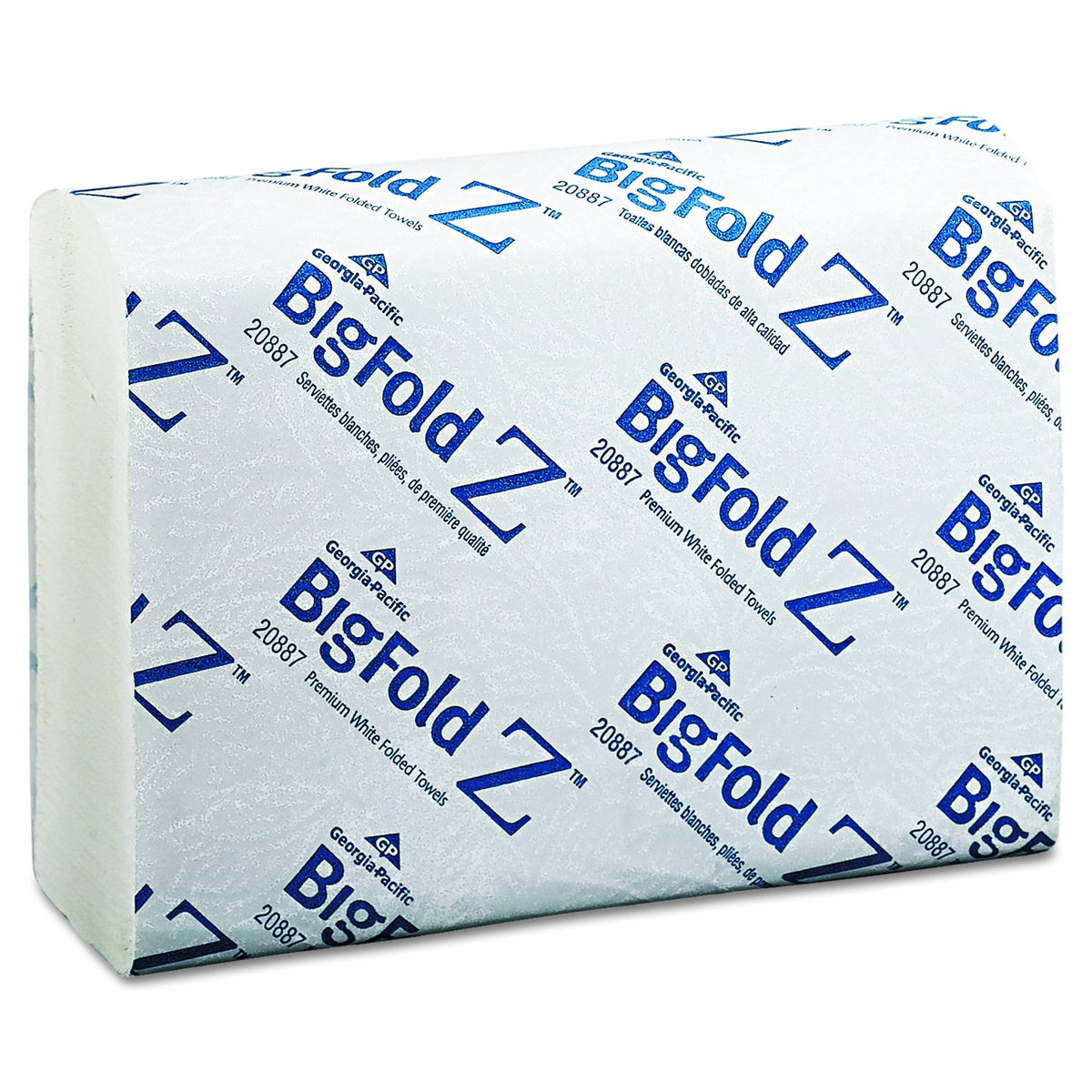 Georgia Pacific Professional BigFold Paper Towels by Georgia-Pacific – 10.40" x 10.80", Paper, White, Pack of 10, Model 20887