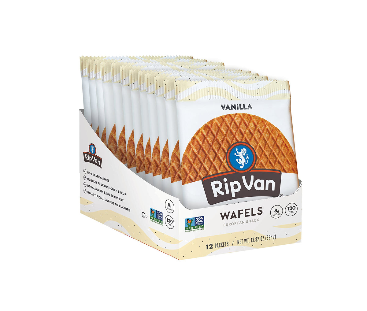 Rip Van Wafels Vanilla / 13.92 Ounce (Pack of 1) / 1 Waffles