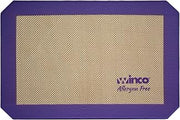 Winco Quarter Size Purple Silicone Baking Mat