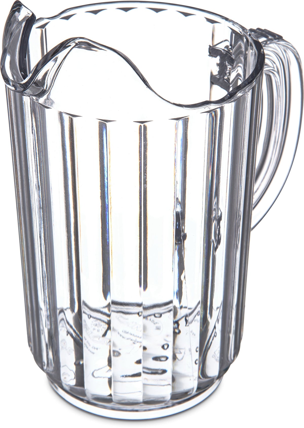 Carlisle FoodService Products Transparente / 32 Ounces (Pack of 6) / Polycarbonate Jugs