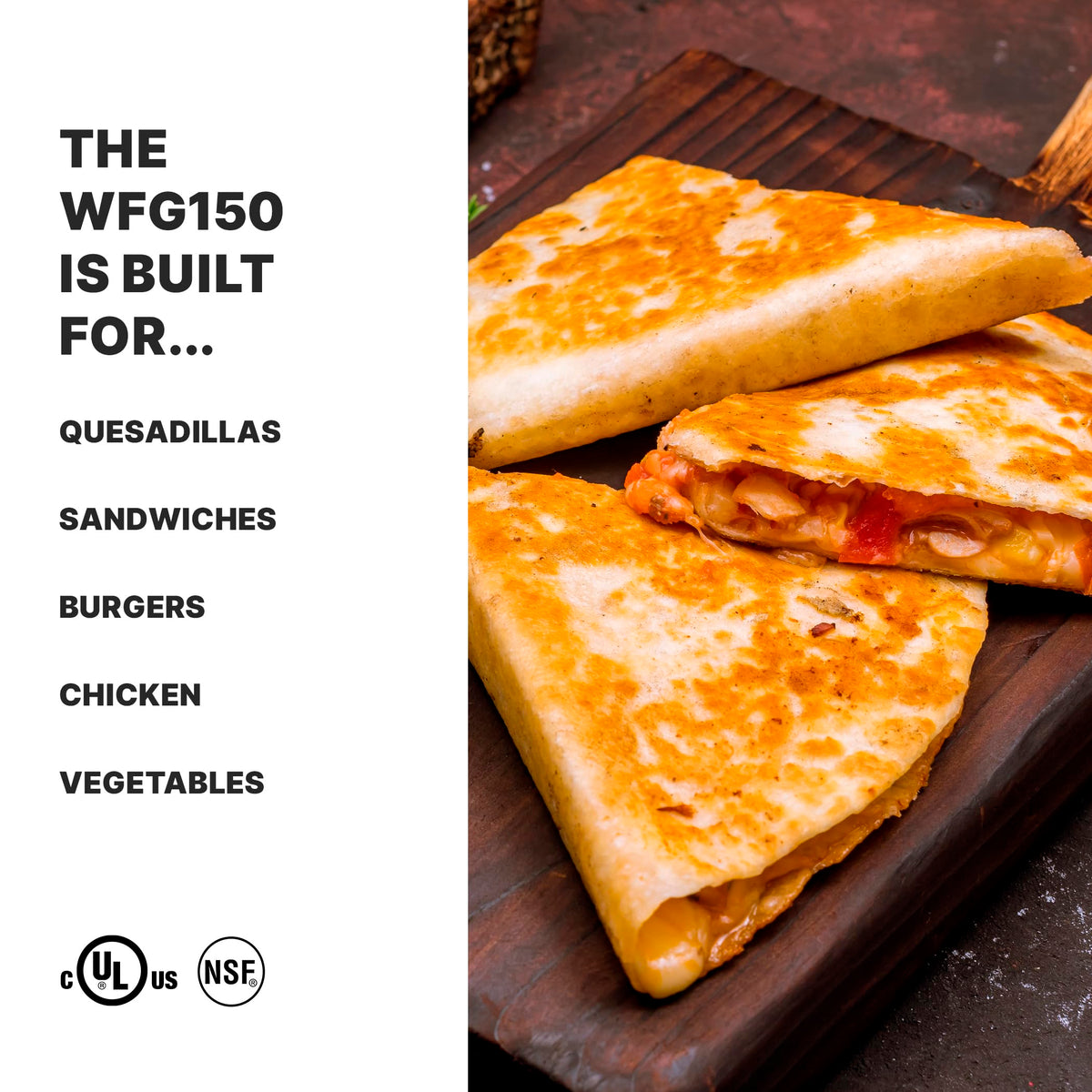 Waring Flat Cooking 9.75" Surface | 120V | Single Dial Control | Single Lid / Compact Cooking Surface Machi Electric Grills