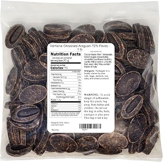 VALRHONA Chocolate Araguani 72% Feves - 1 lb