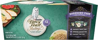 Purina Fancy Feast Medleys Shredded Fare Variety Pack (24) 3 oz Cans