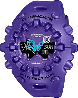 Casio G-Shock Big Case Purple Resin Analog-Digital Watch GAV01-2A