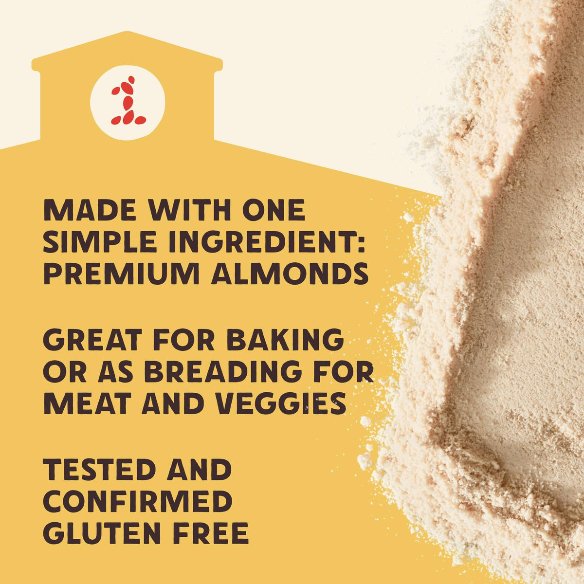 Bob's Red Mill 32 Ounce (Pack of 1) / Resealable / 1 Almond